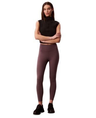 Women's High-Rise Cotton Logo Leggings