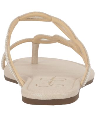 Women's Aloni Jelly Toe Ring Slip-On Flat Sandals