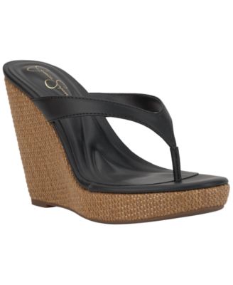 Women's Jyseta Thong Wedge Sandals
