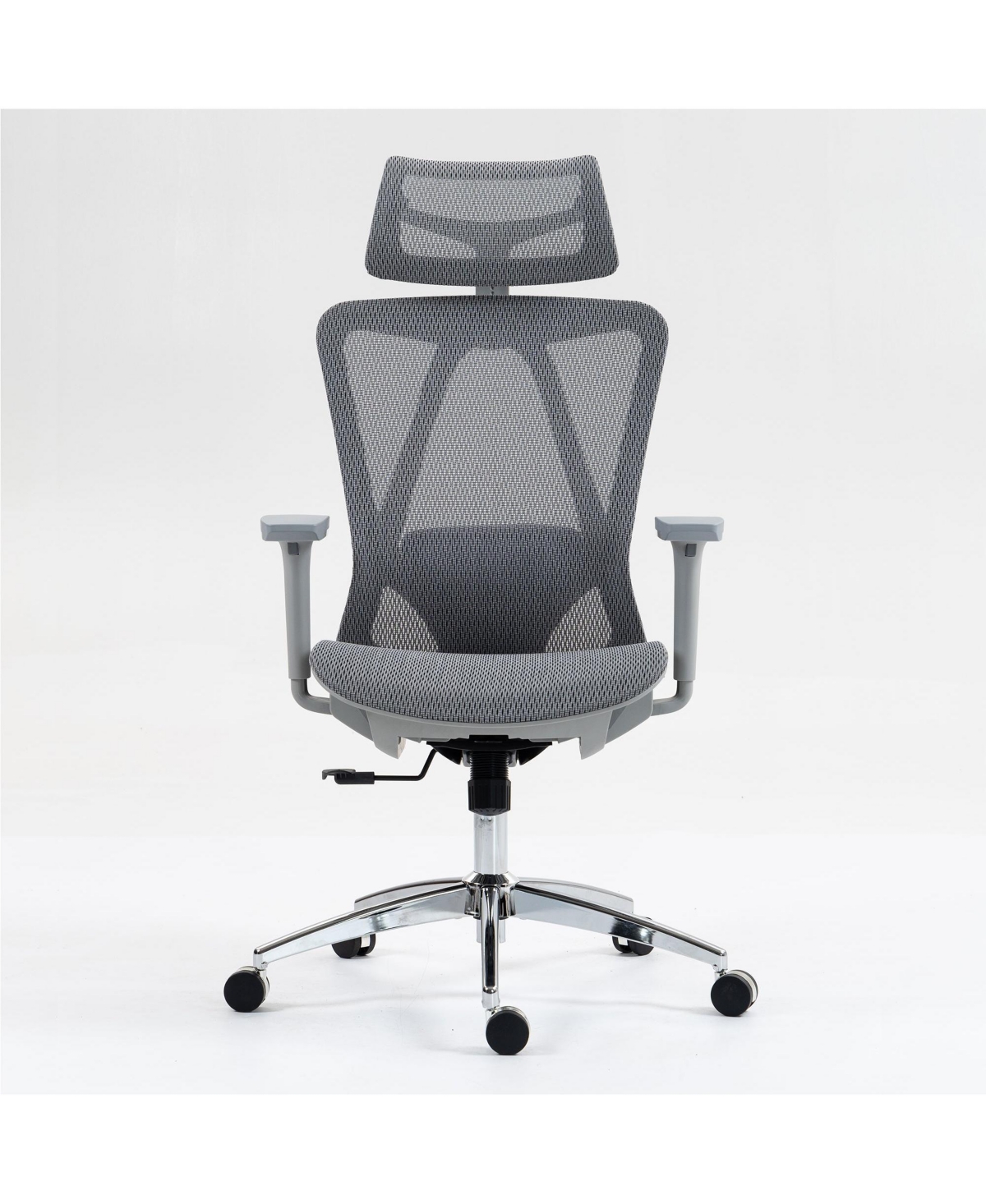 Boyel Living High-Back Mesh Office Chair with 3D Armrests & Adjustable Recline, Black