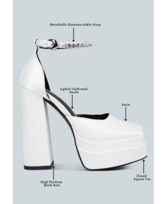 Rag and Co Womens Martini Sky High Platform Sandals