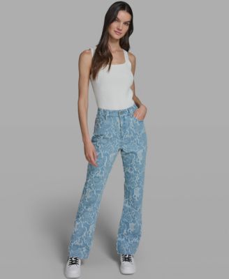 Women's Straight Denim Pants