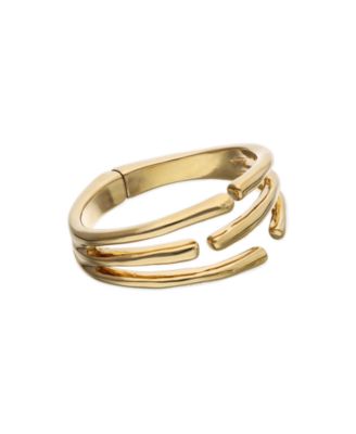 18K Gold Alloy Bracelet in the Shape of a Tube