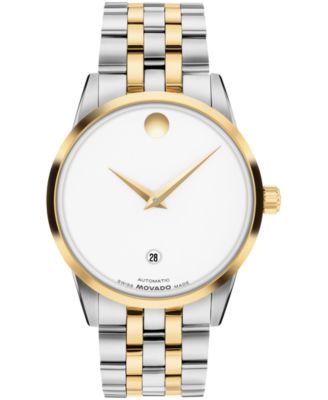 Men's Museum Classic Swiss Automatic Stainless Steel Light Yellow Pvd Steel Watch, 40mm