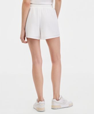 Juniors' Seashell Drawstring Pull-On Shorts