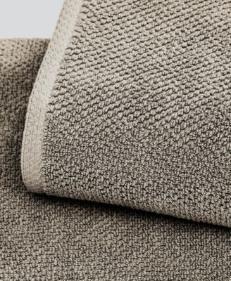 Textured Cotton Hand Towel Set, 6-Piece