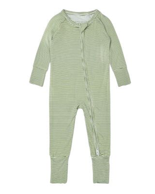 Baby Boys Evergreen Stripe Bamboo Sleeper