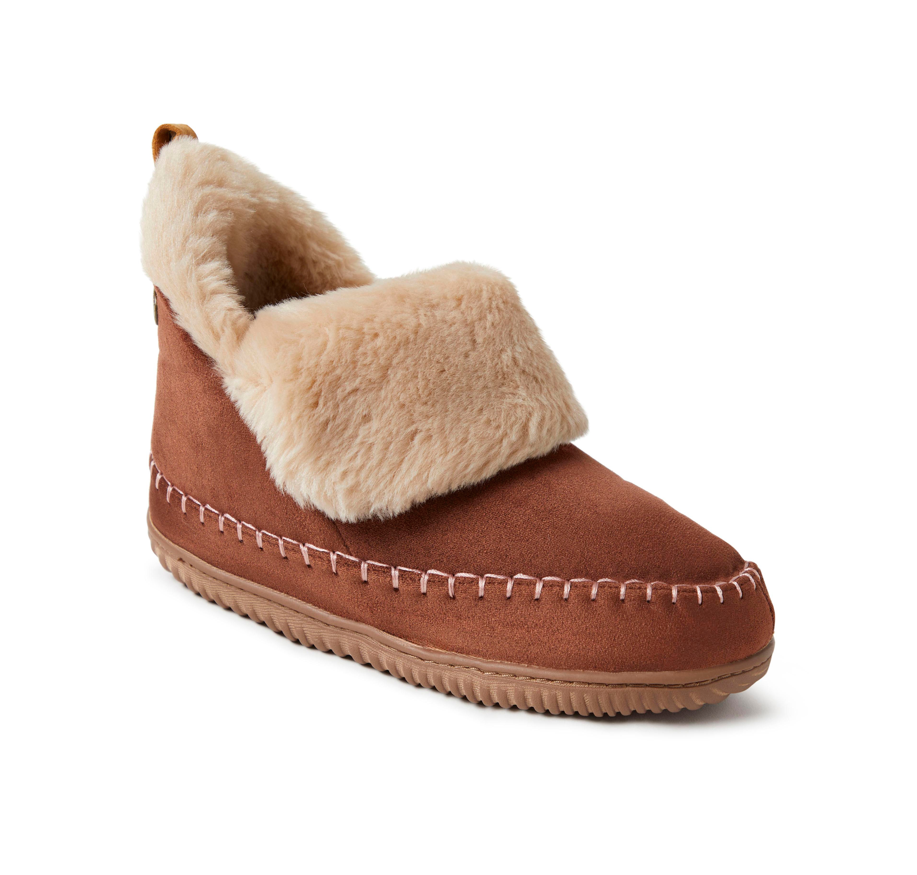 Dearfoams Women's Alpine Moritz Bootie House Slipper