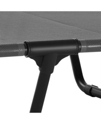 XL Elevated Dog Cot, Metal Frame Portable Raised Bed for Large Dogs