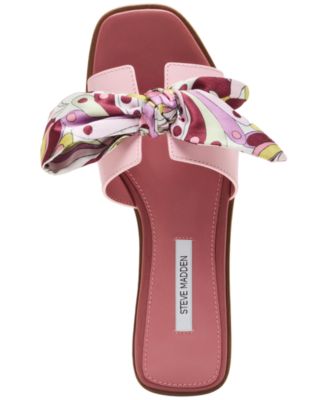 Women's Hadyn-Scarf Slip-On Slide Sandals