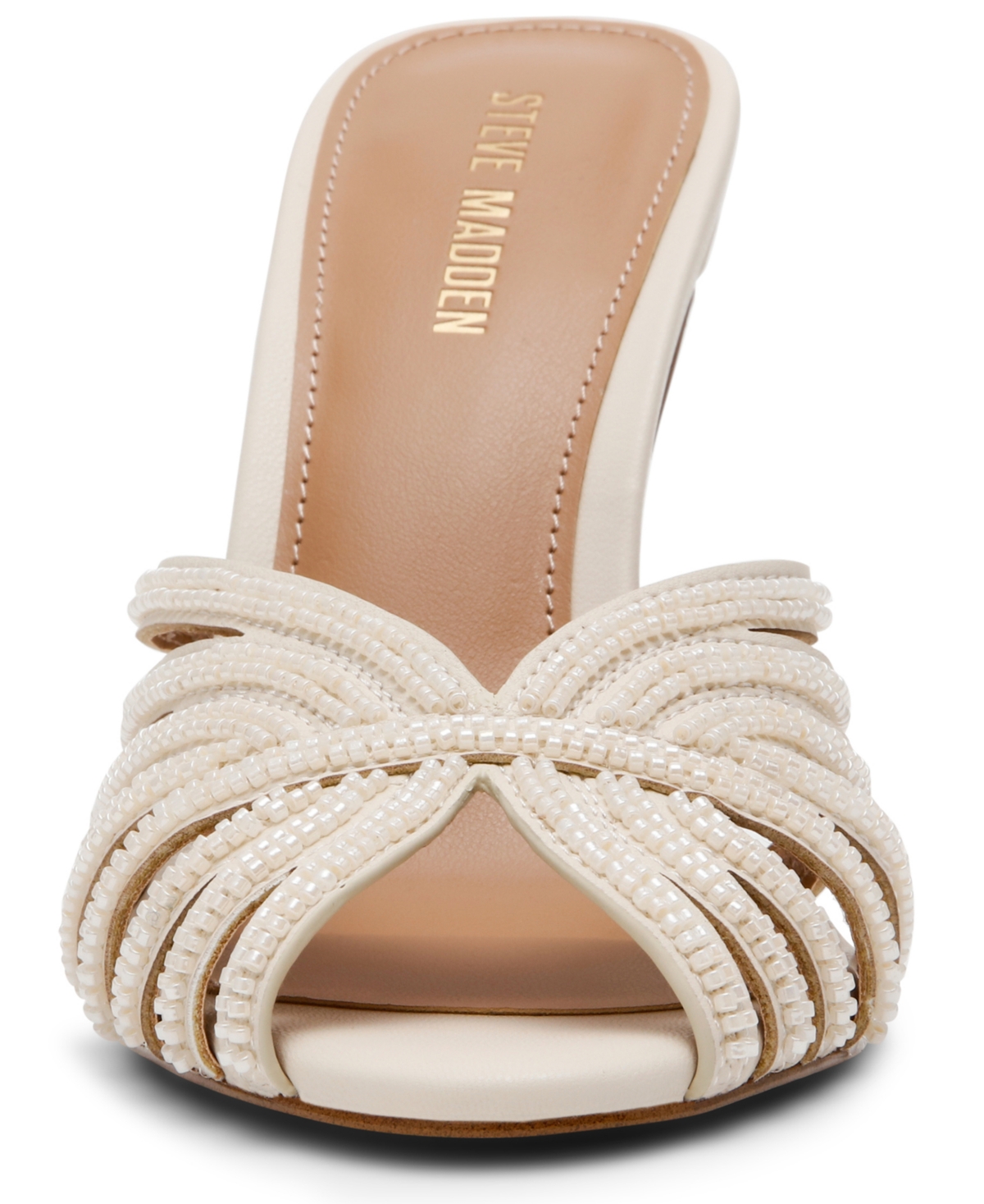 Steve Madden Women's Petra Rhinestone Stiletto Heel Dress Sandals