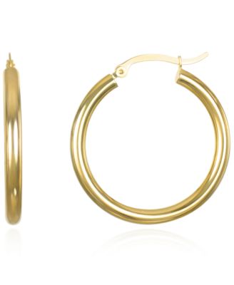 Hoop Earrings in 10k Yellow Gold