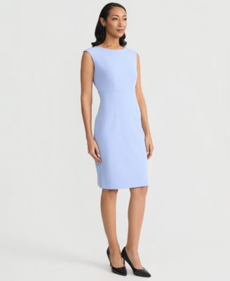 Women's Stretch Crepe Sheath Dress