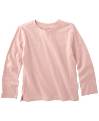 Baby Boys' or Baby Girls' Round Neck Long-Sleeve T-Shirt, 5-Pack