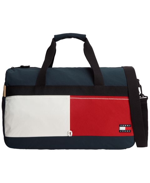 Мужская сумка Tommy Hilfiger Strapped Duffle, цвет: Corporate