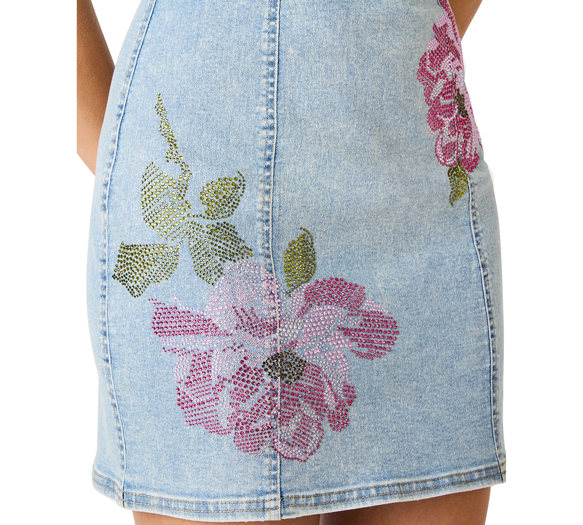 Steve Madden Women's Gisella Scoop Neck Mini Dress