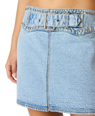 Women's High Rise Mini Skirt