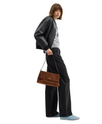 Chelsea Small Suede Shoulder Bag 30