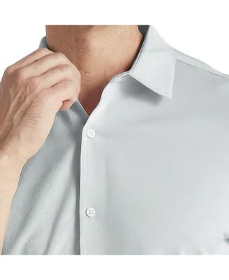 Men's Office-Leisure Short-Sleeve Oxford Shirt