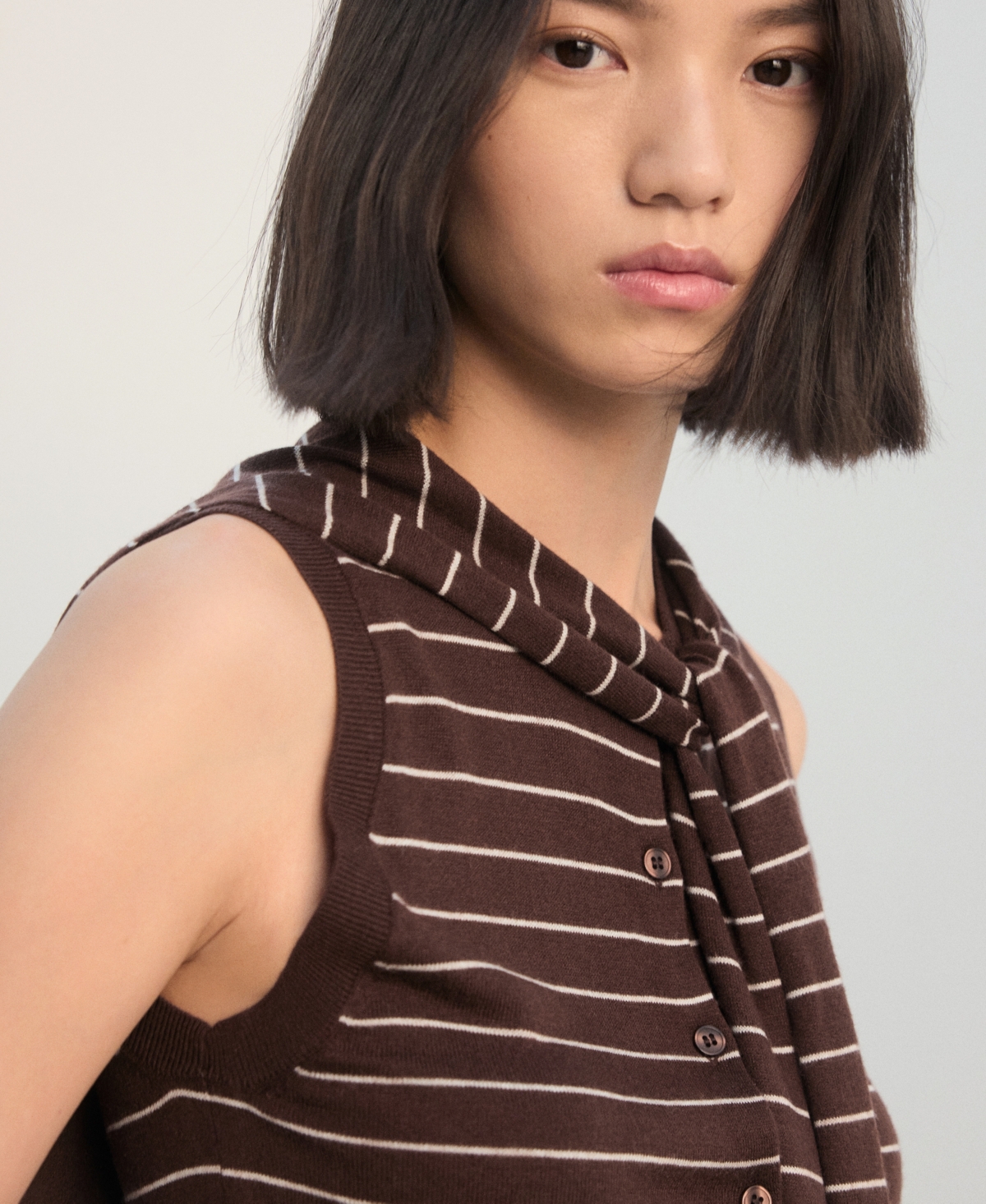 Mango Women's Jersey-Knit Waistcoat