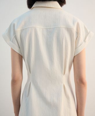 Women's Knot Detail Midi Dress