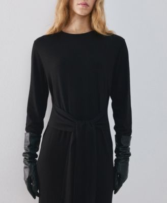 Women's Knot Knitted Dress