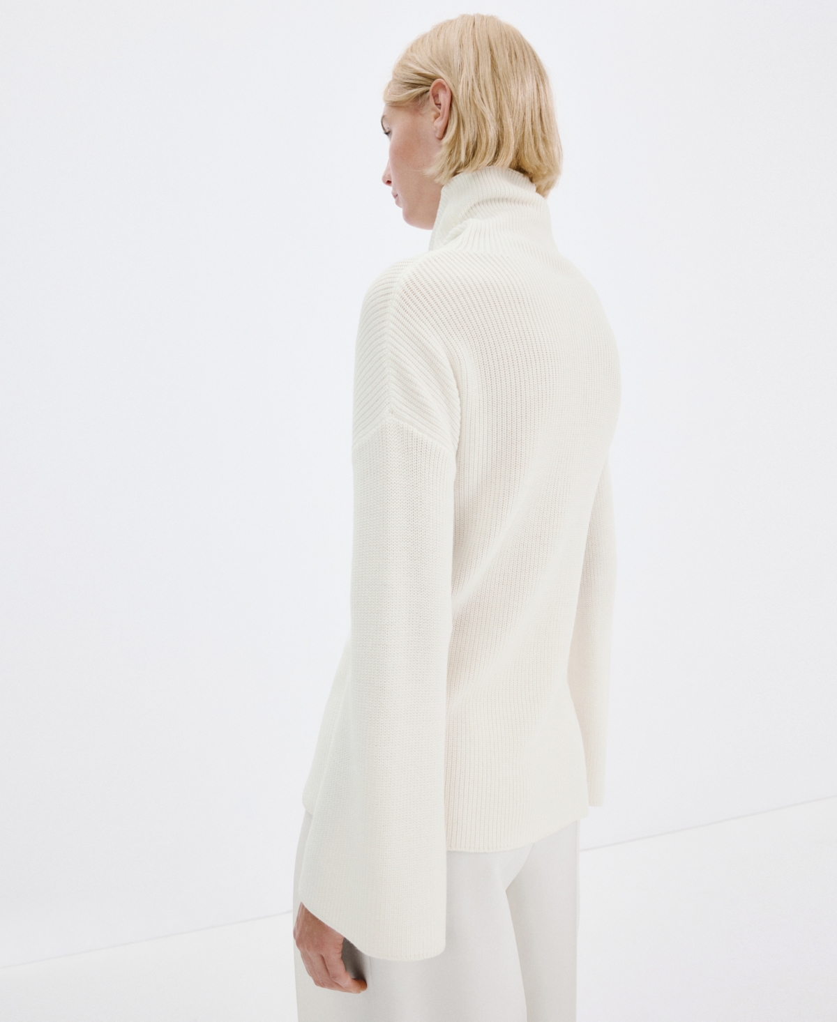 Mango Women's Turtleneck Knit Sweater