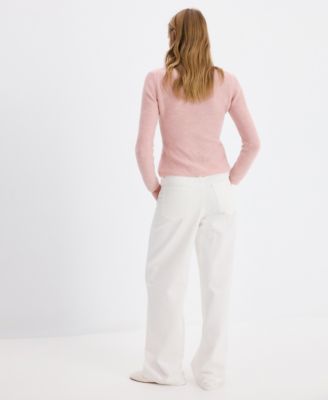 Women's Seam Detail Knitted Sweater