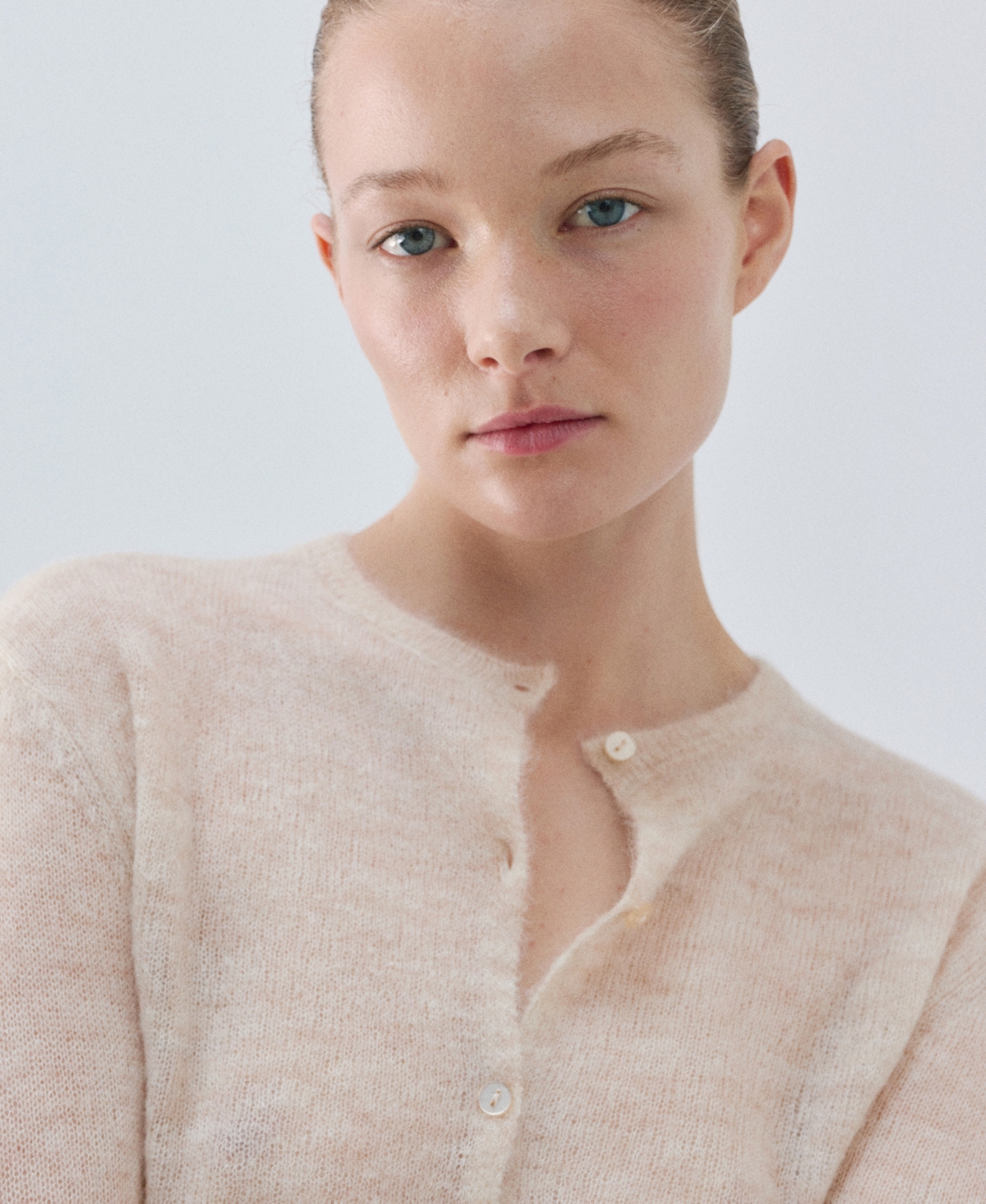 Mango Women's Short Wool Cardigan