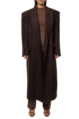 Women's Oversize Double-Breasted Coat