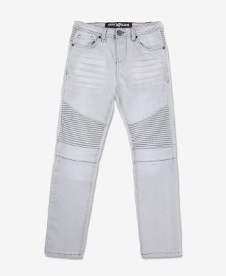 Big Boy's Stretch Moto Jeans