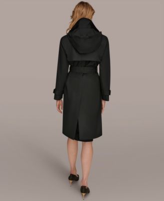 Women's Single Breasted Belted Trench Coat