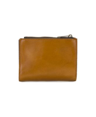 Chiara Mini Glazed Leather Wallet