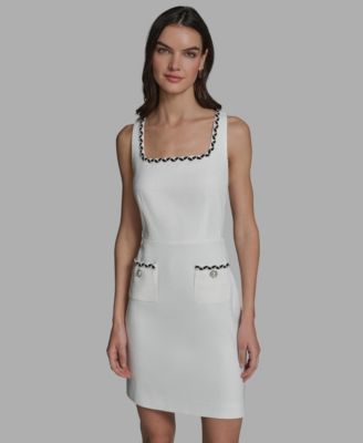 Women's Scoop Neck Shift Dress