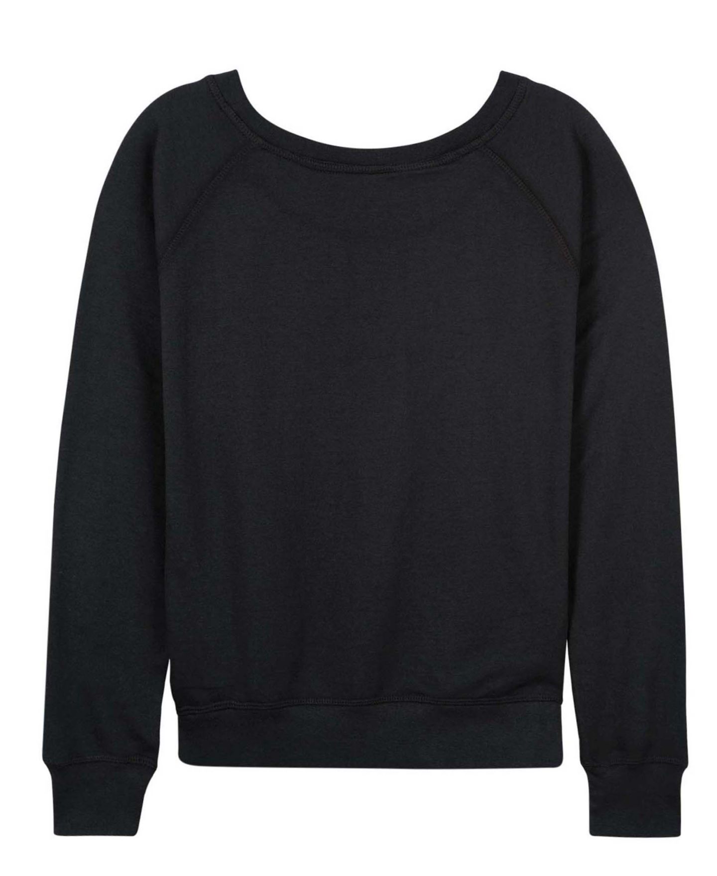 Женская футболка Hybrid Apparel Instant Message Black Teacher Magic French Terry Long-Sleeve, цвет: Чёрный — фото 3