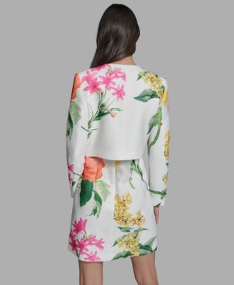 Women's Spring Tweed Bolero Jacket 