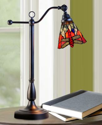 La Anza 24" Handmade Tiffany Desk Lamp