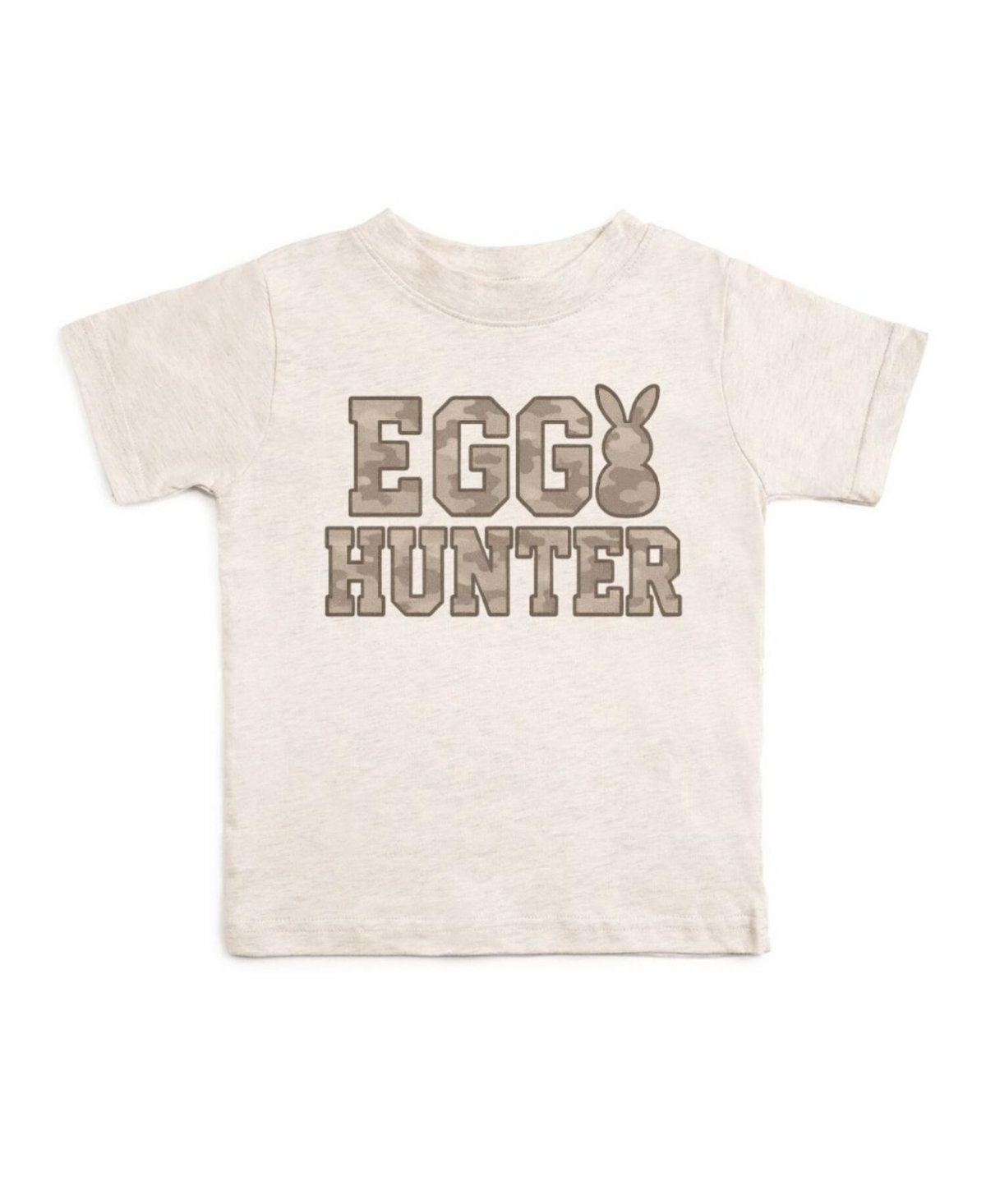 Sweet Wink Toddler Boys Egg Hunter Camo Easter Short Sleeve T-Shirt