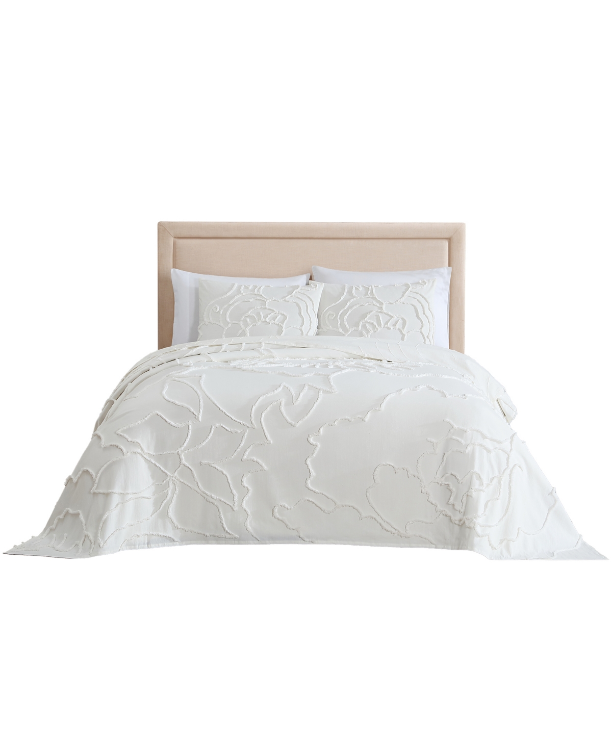Elle Decor Chenille Classic Bedspread