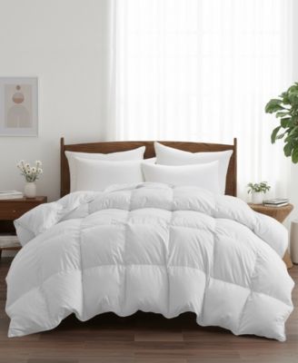 All Season 360 Thread Count Premium Down Feather Fiber Comforter