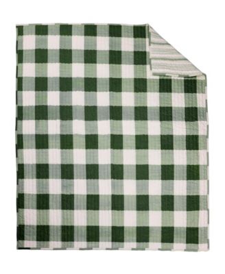Camden Buffalo Check Reversible Quilted Throw, 50" x 60"