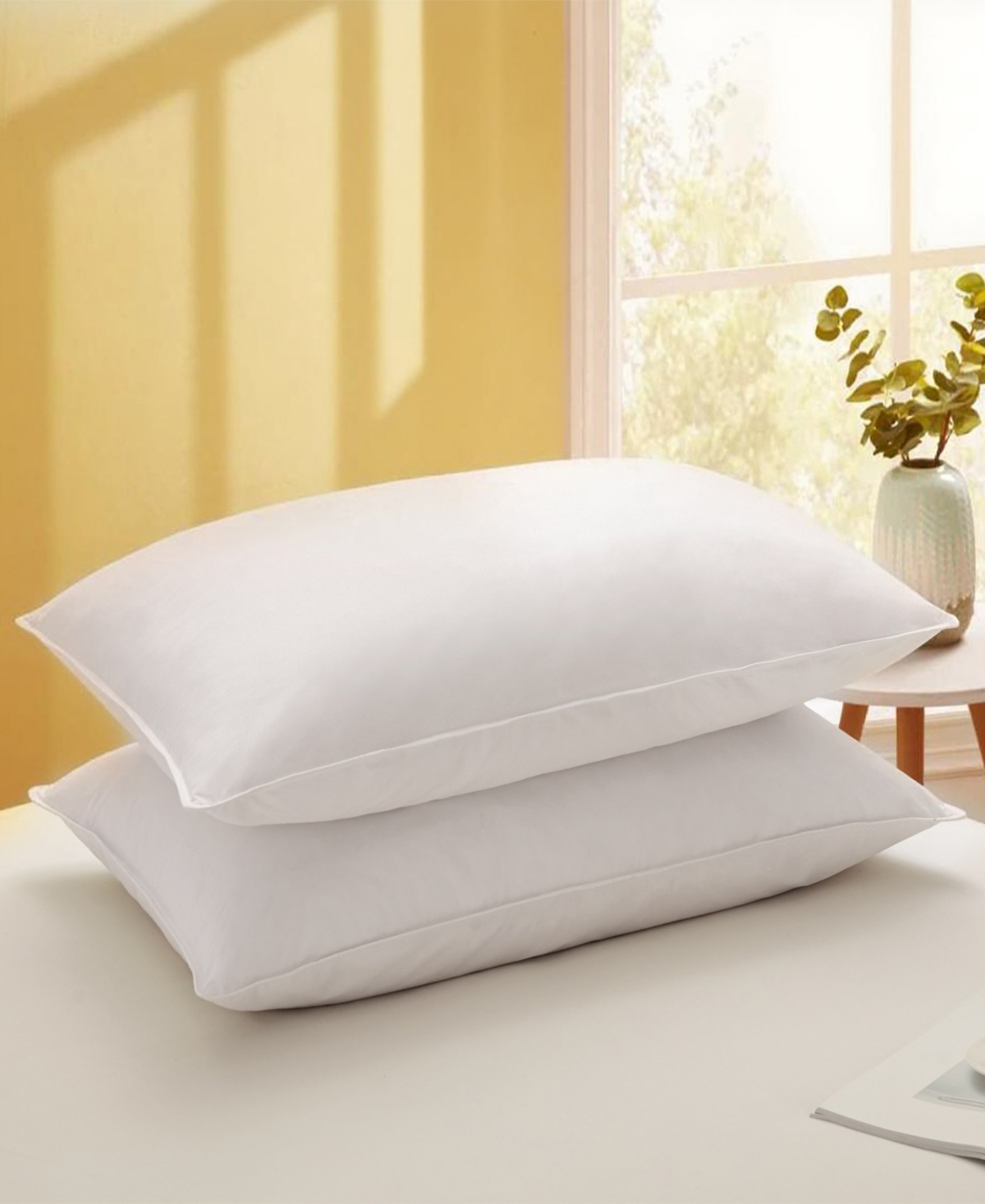 Unikome Medium Firm Goose Down Feather Pillow