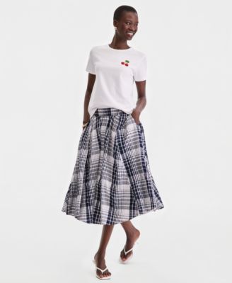 Women's Beaded Cherry Everyday T-Shirt