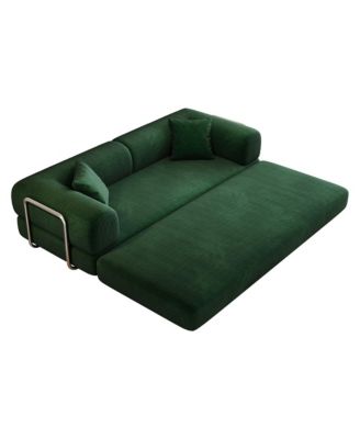 78.8" Compression Sofa, Convertible Floor Sofa Bed, Comfy Futon Couch Sleeper Bed