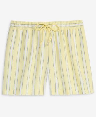 Women's Striped Drawstring Shorts