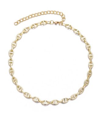 Gold Mariner Link Chain Necklace