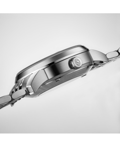 Мужские часы Stuhrling Trackmaster 1026 автоматические на стальном браслете 42мм