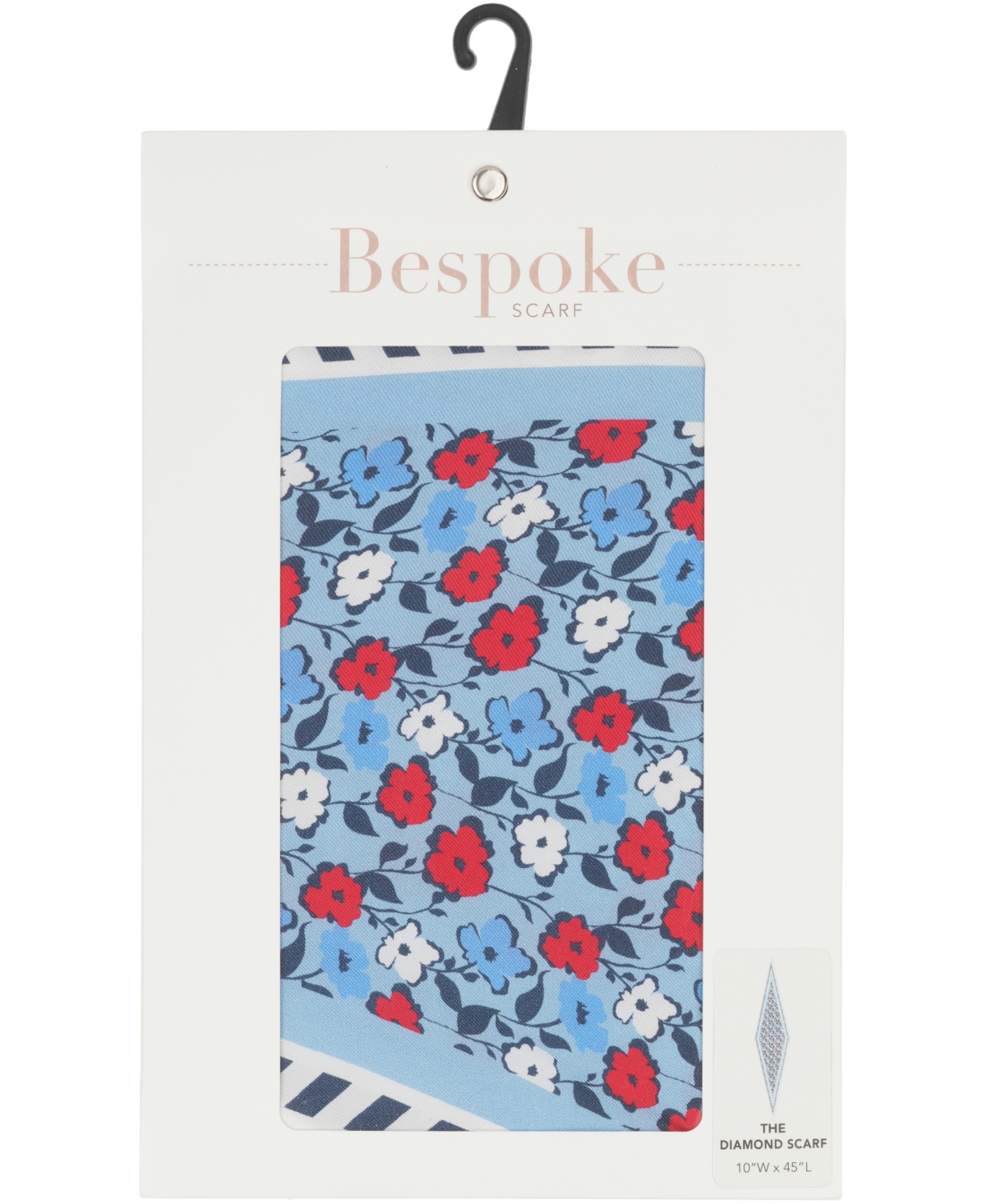 Bespoke Fashion Women's Maritime Floral Diamond Scarf