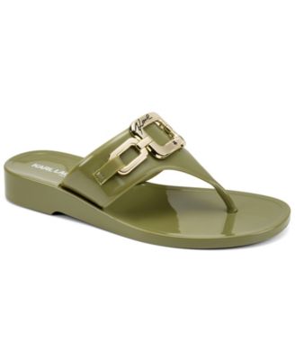 Women's Vardice Jelly Slip-On Flat Thong Sandals