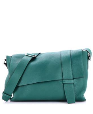 Pre-Owned HERMES 35 Alfred Messenger Bag Clemence